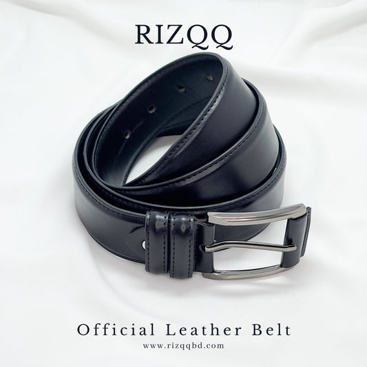 Official Leather Belt (Matt Black)