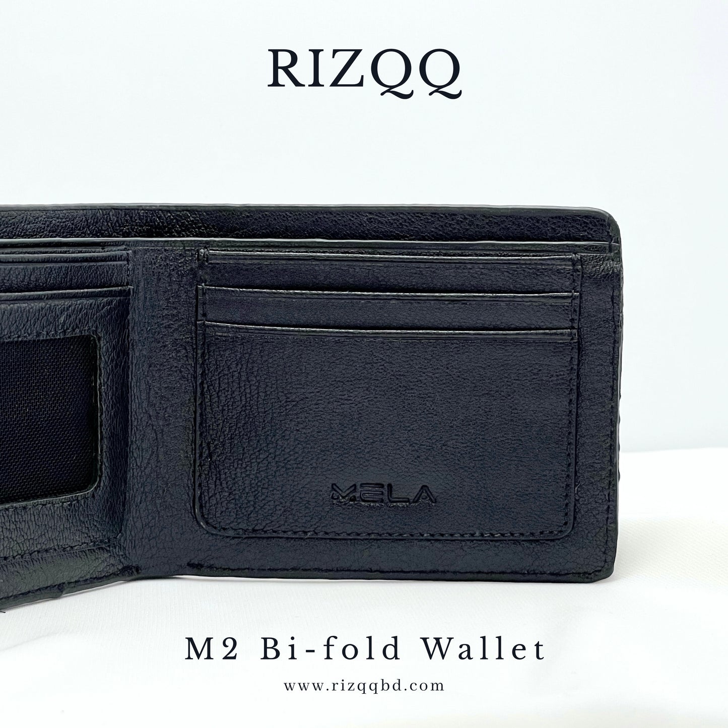 M2 Bifold Wallet (Black)