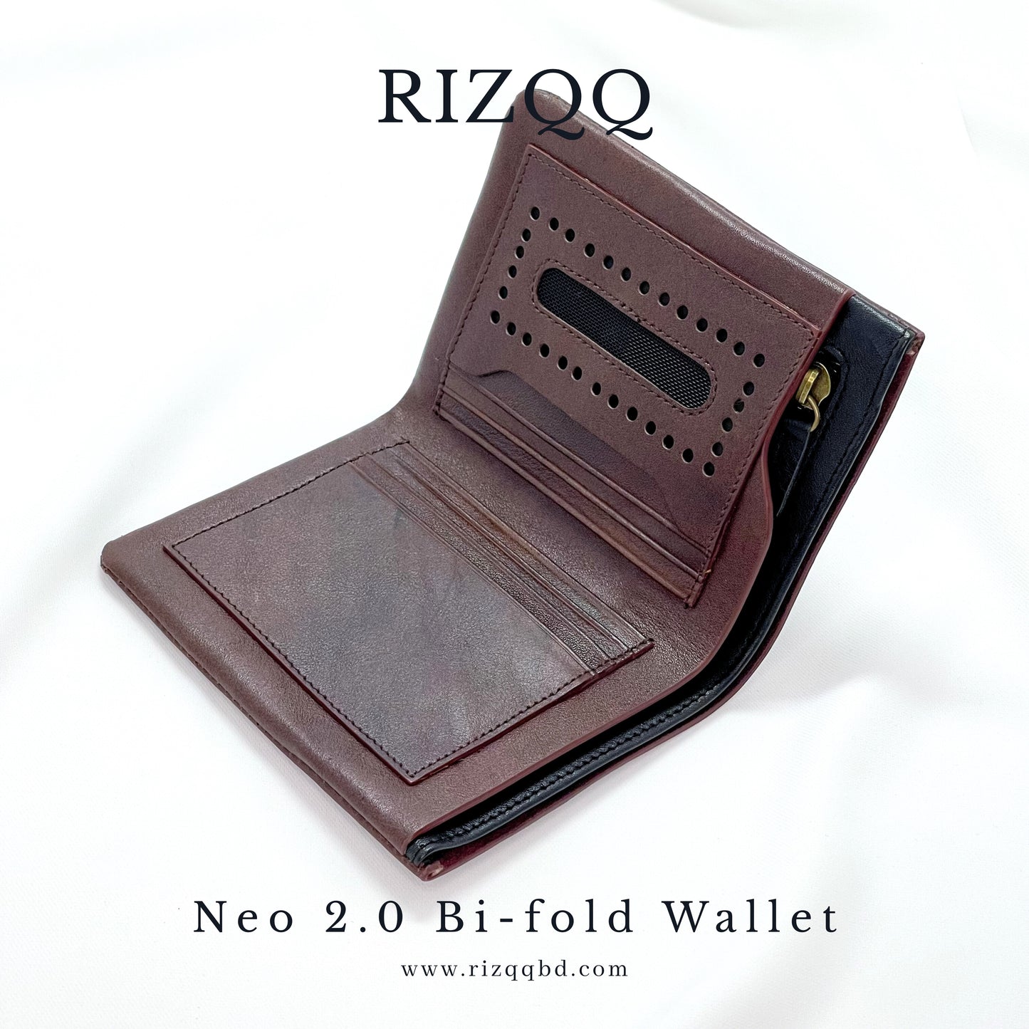 Neo 2.0 Bifold Wallet (Brown)