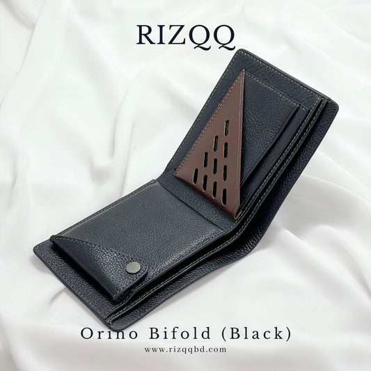 Orino Bifold Wallet (Black)