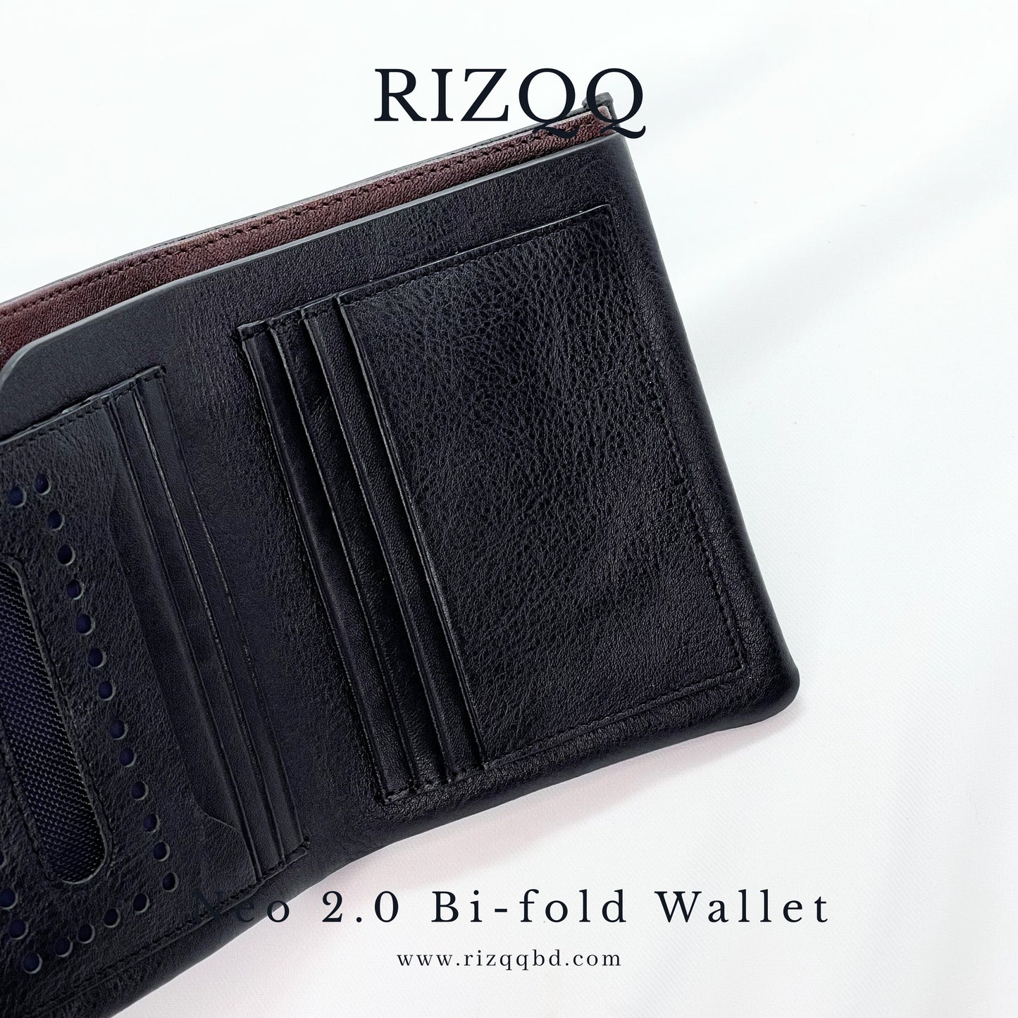 Neo 2.0 Bifold Wallet (Black)