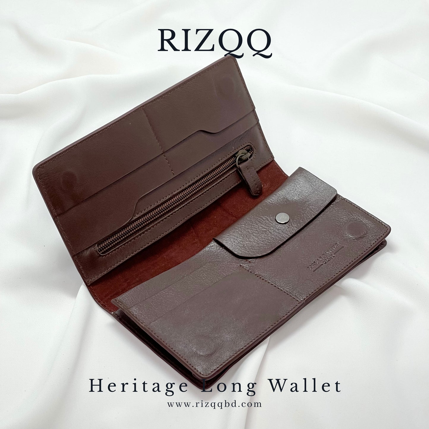 Heritage Long Wallet (Brown)