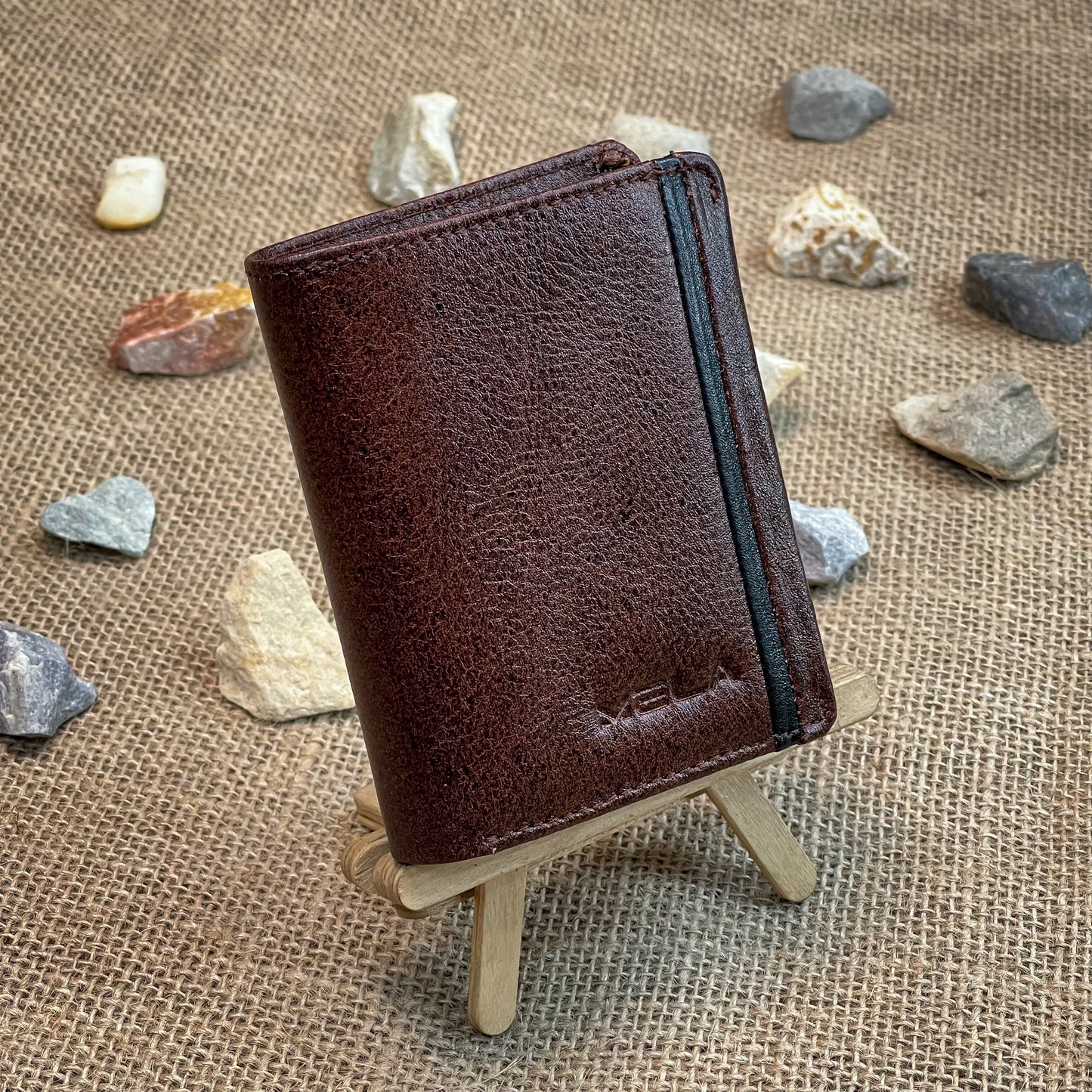 RizRegal Bifold Wallet (Brown)