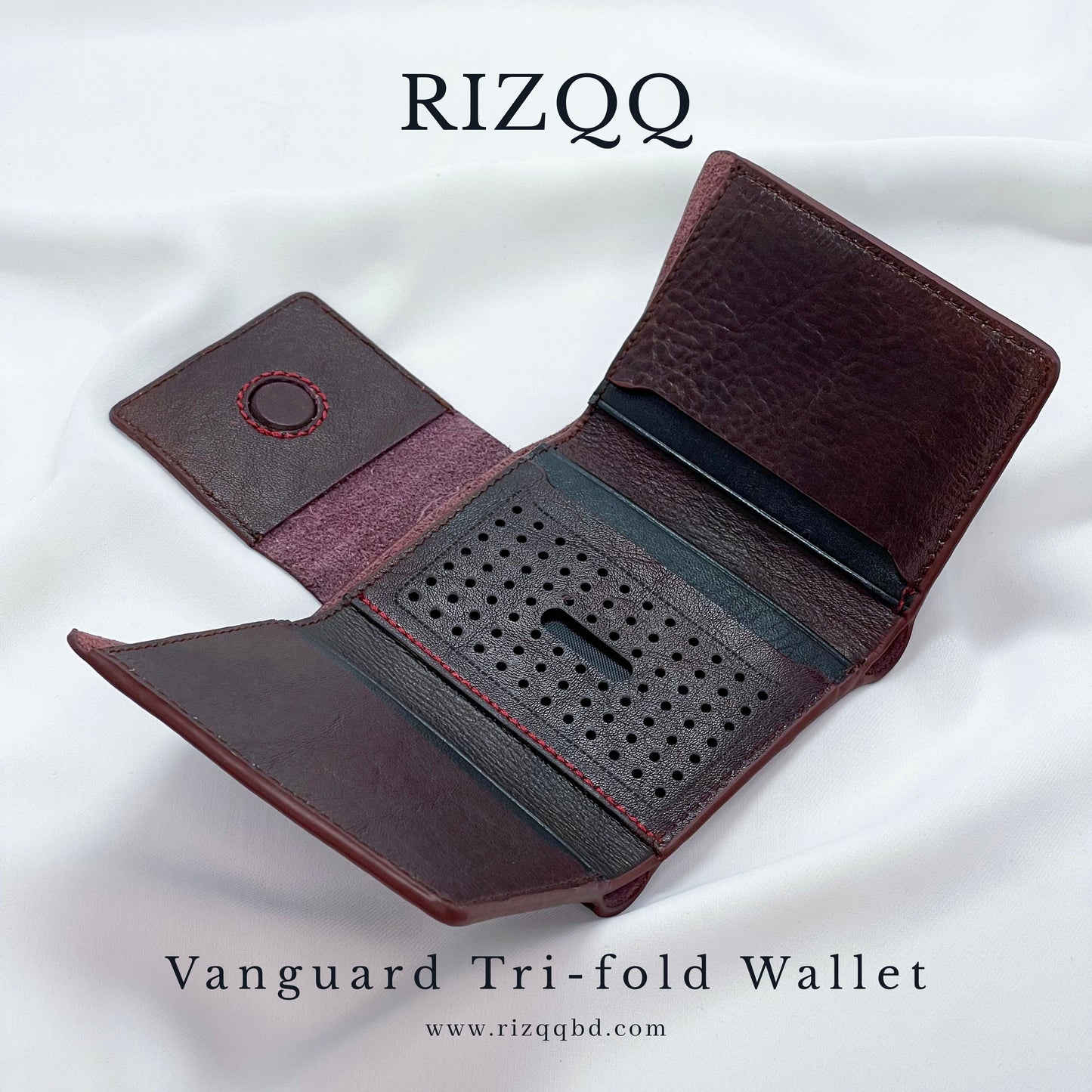 Vangaurd Tri-fold Wallet (Brown)