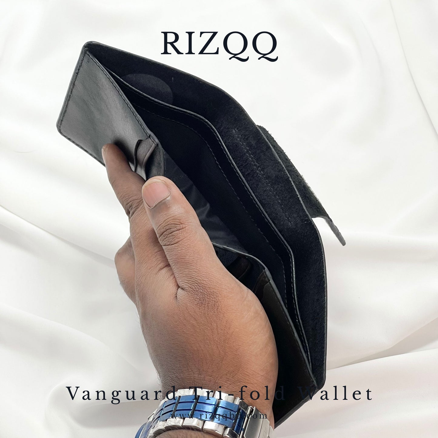 Vangaurd Trifold Wallet (Black)