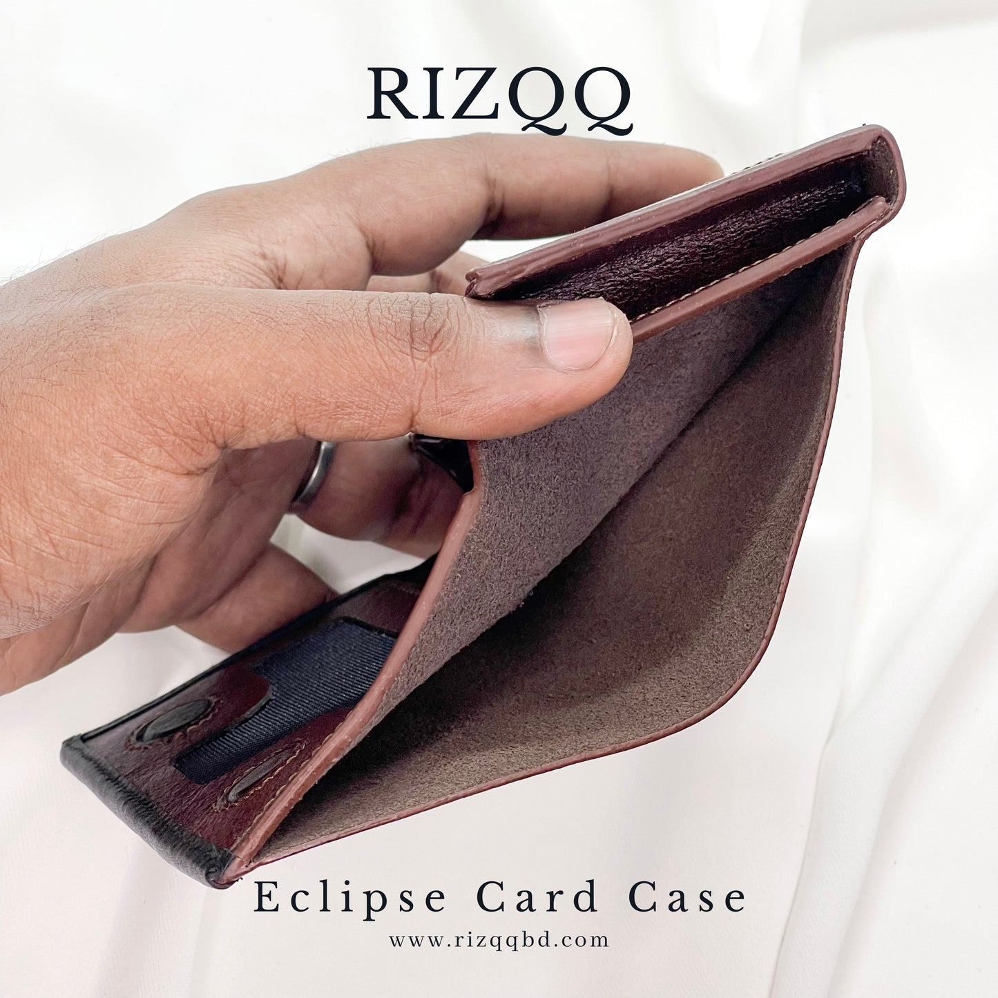 Eclipse Card Case (Brown)
