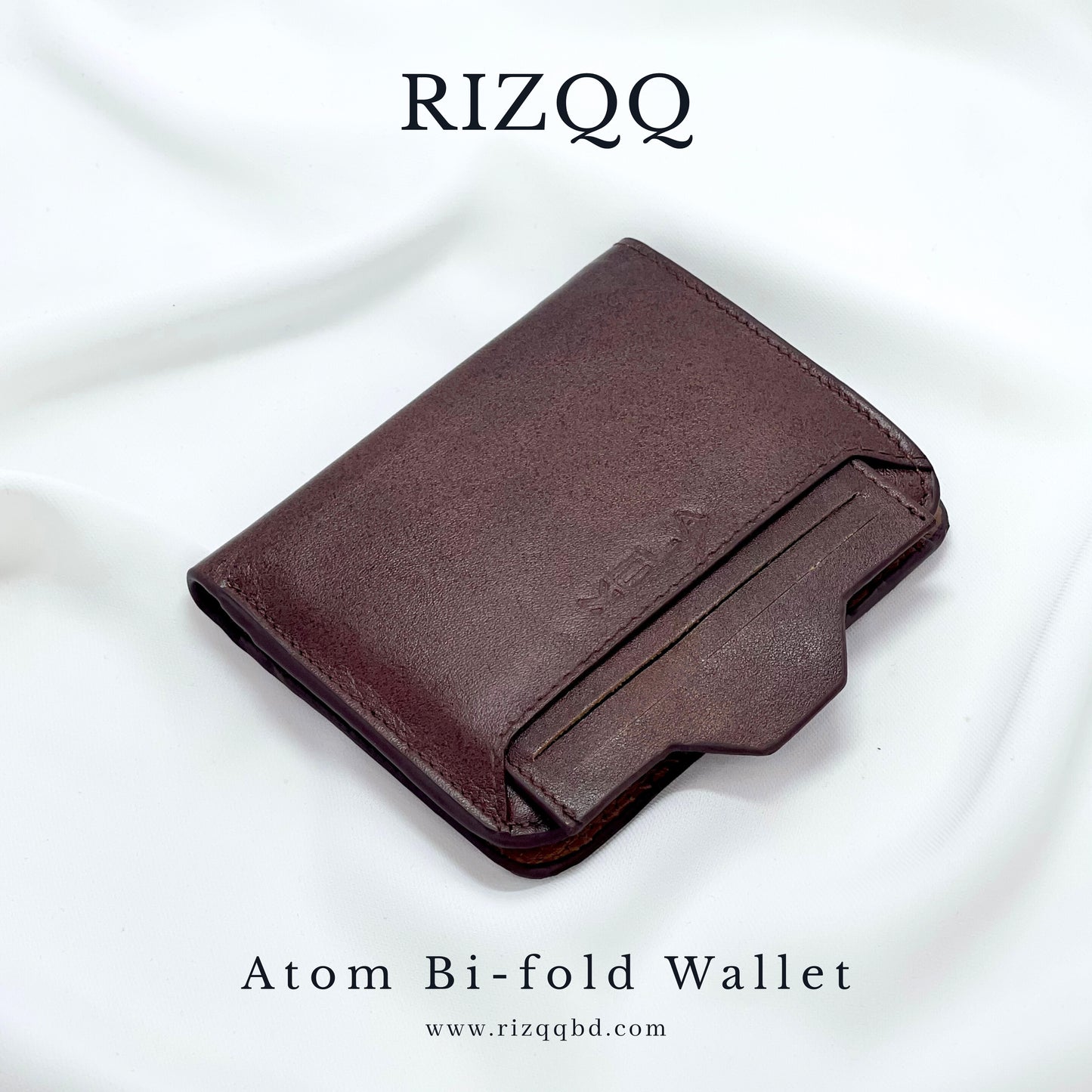 Atom Bi-fold Wallet (Brown)