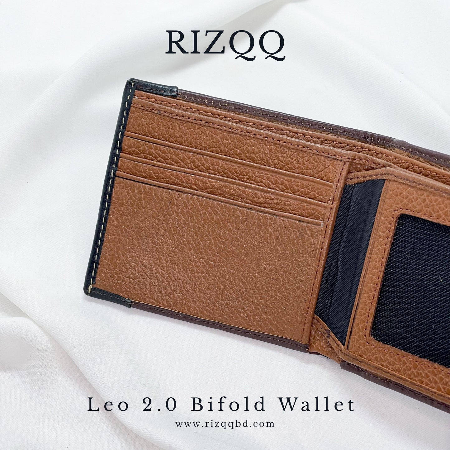 Leo 2.0 Bifold Wallet (Brown)