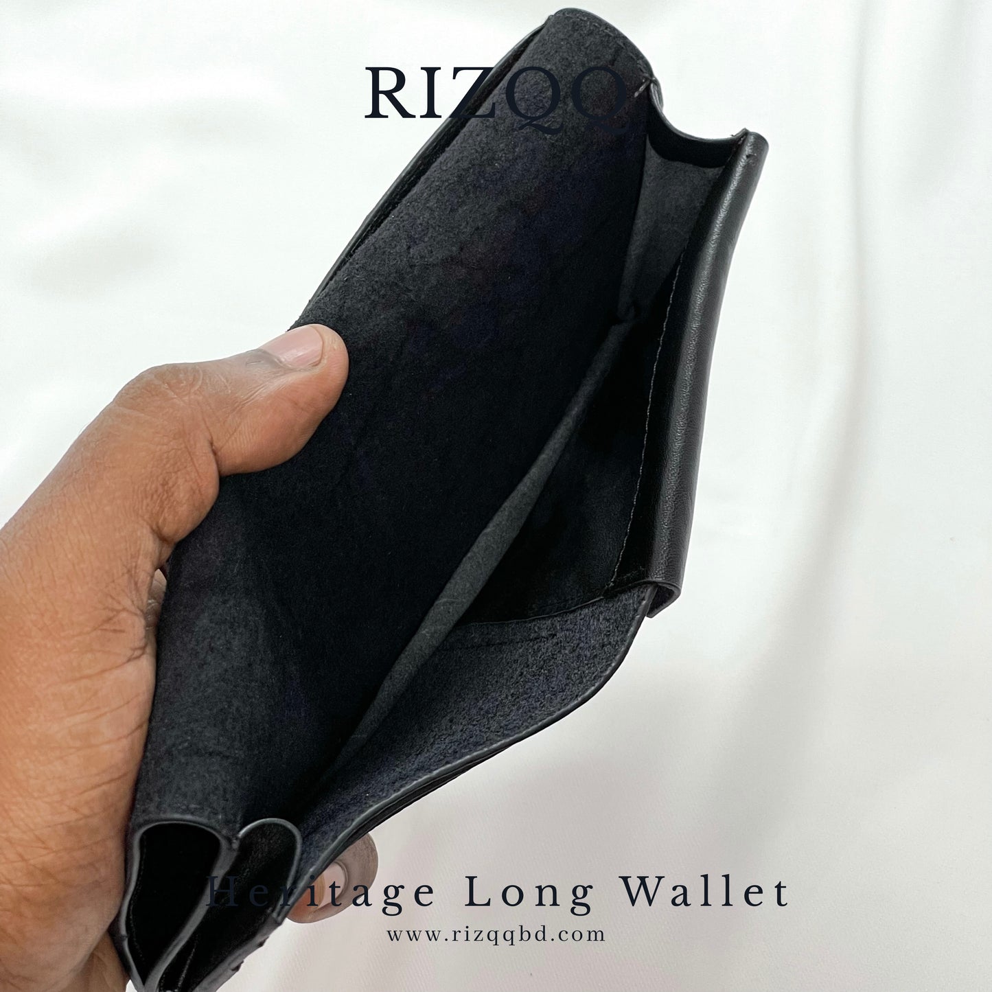 Heritage Long Wallet (Black)