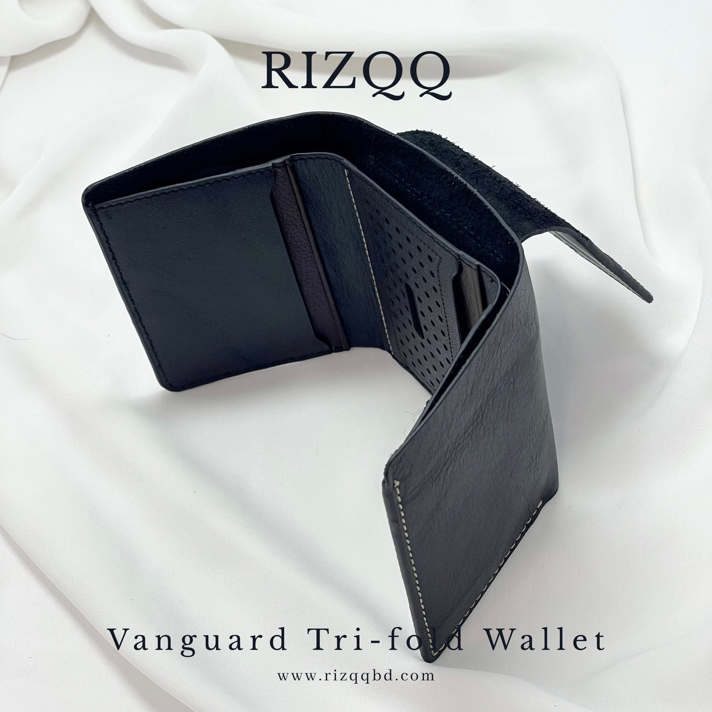 Vangaurd Trifold Wallet (Black)