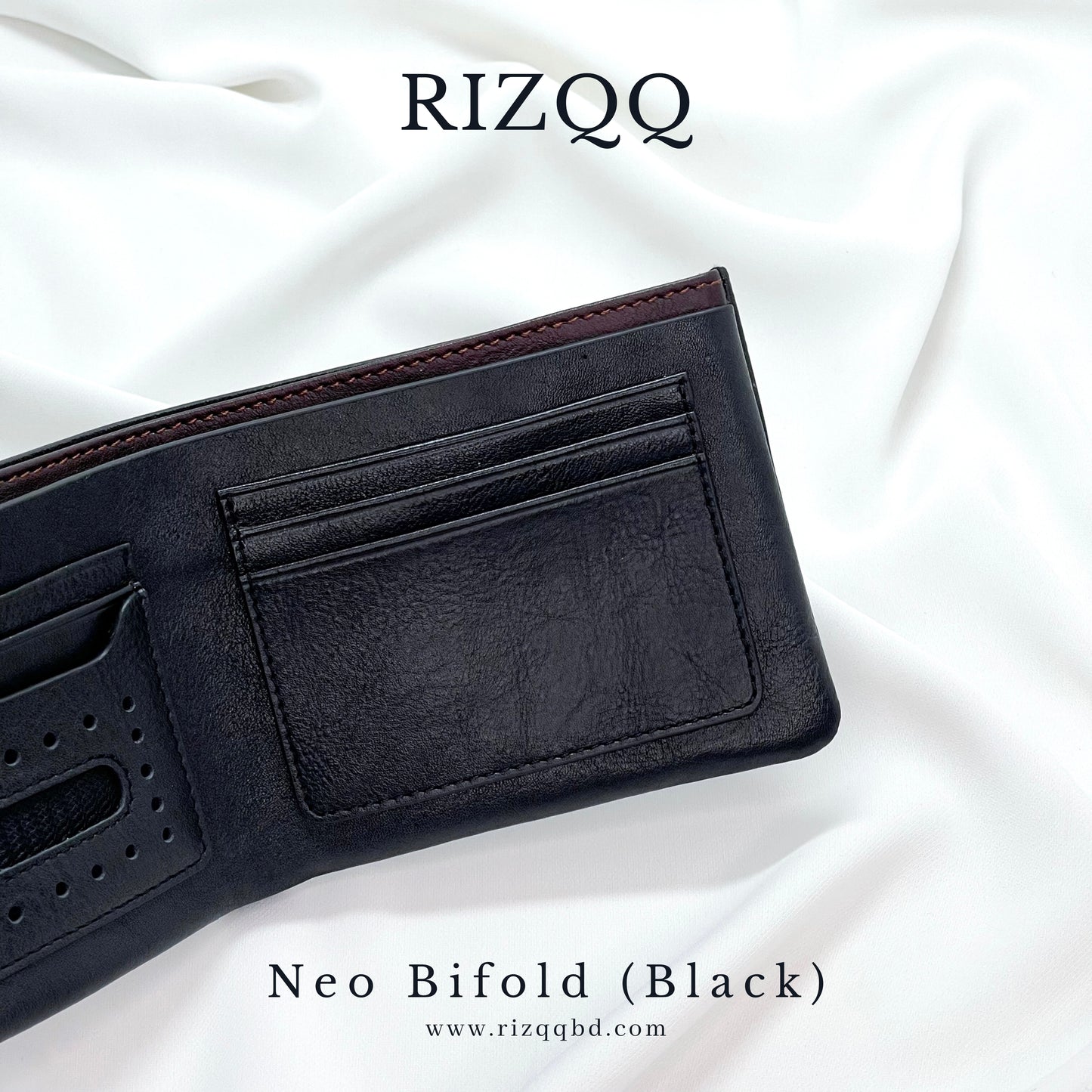 Neo Bifold Wallet (Black)