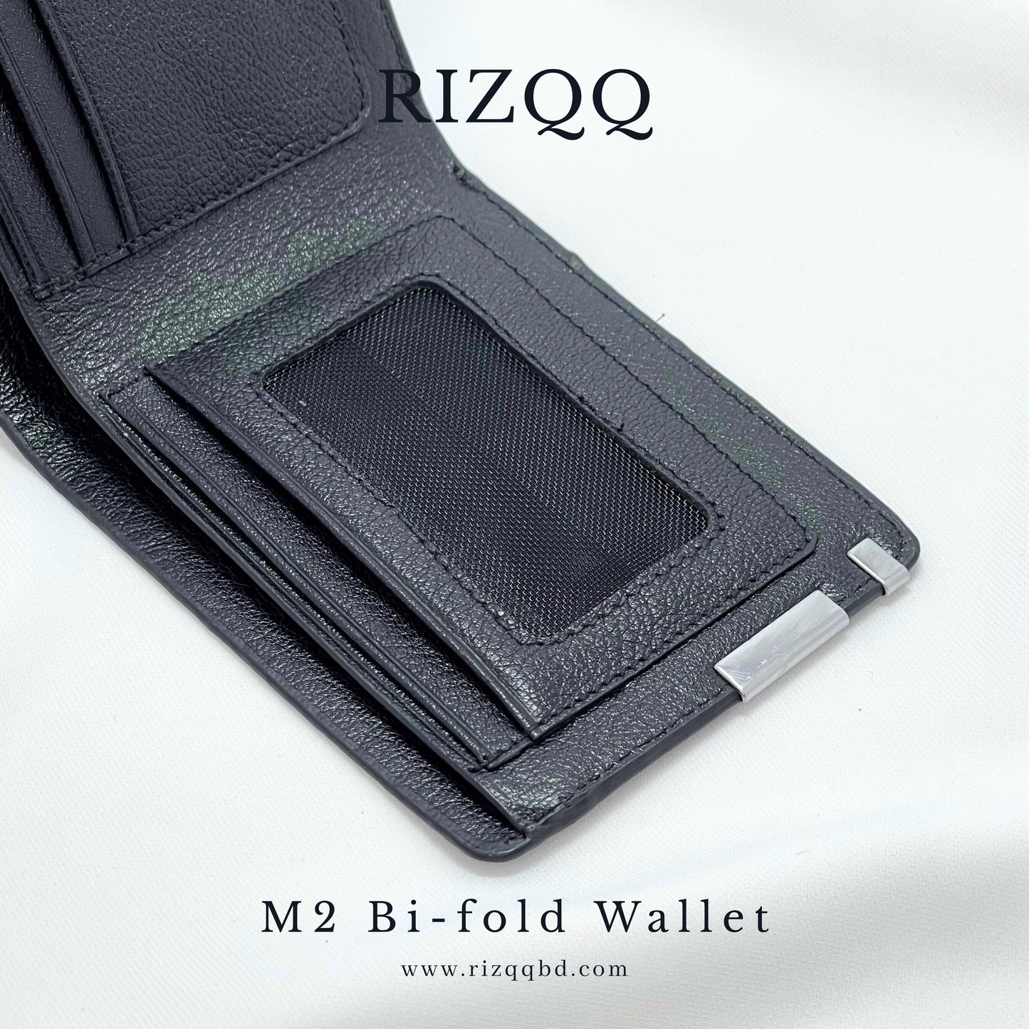 M2 Bifold Wallet (Black)