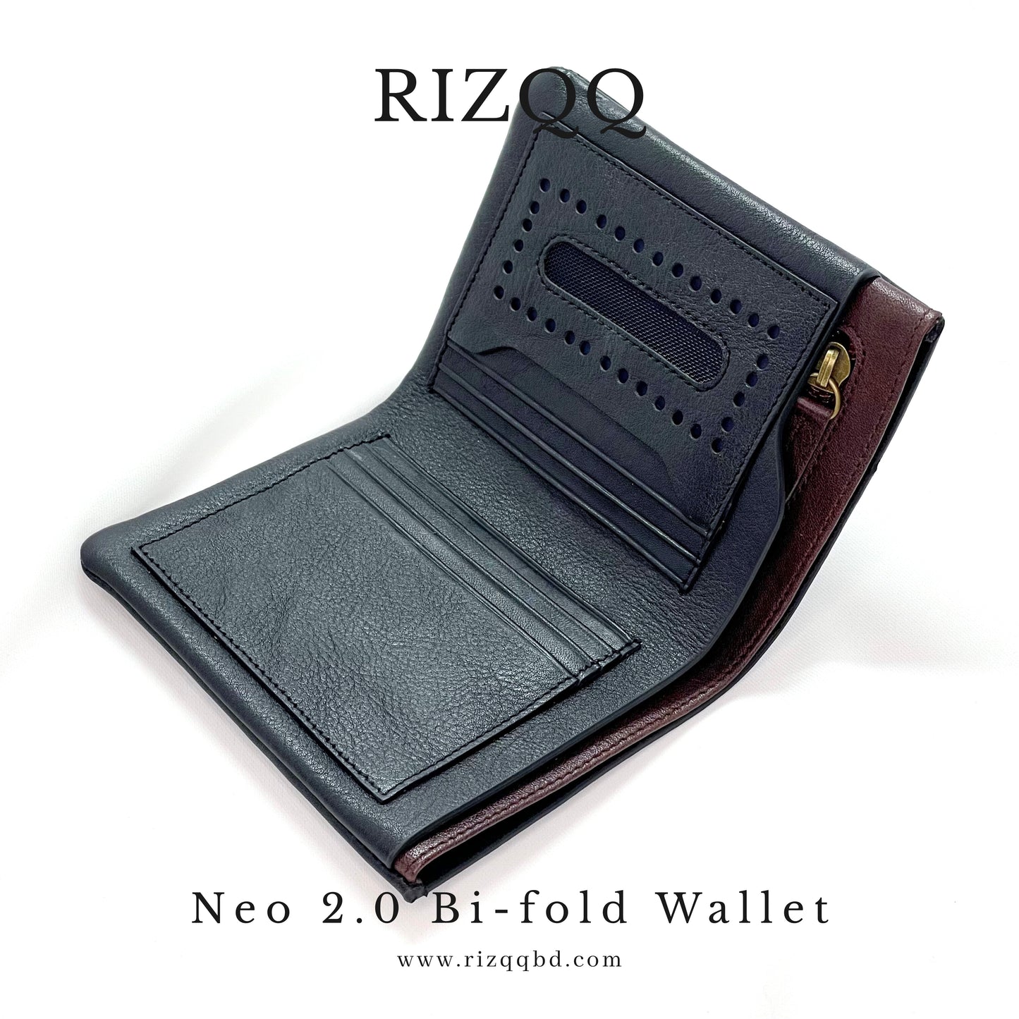 Neo 2.0 Bifold Wallet (Black)