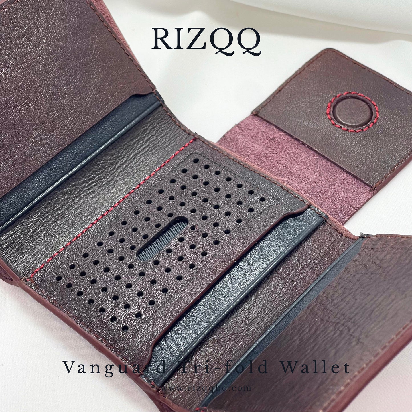 Vangaurd Tri-fold Wallet (Brown)