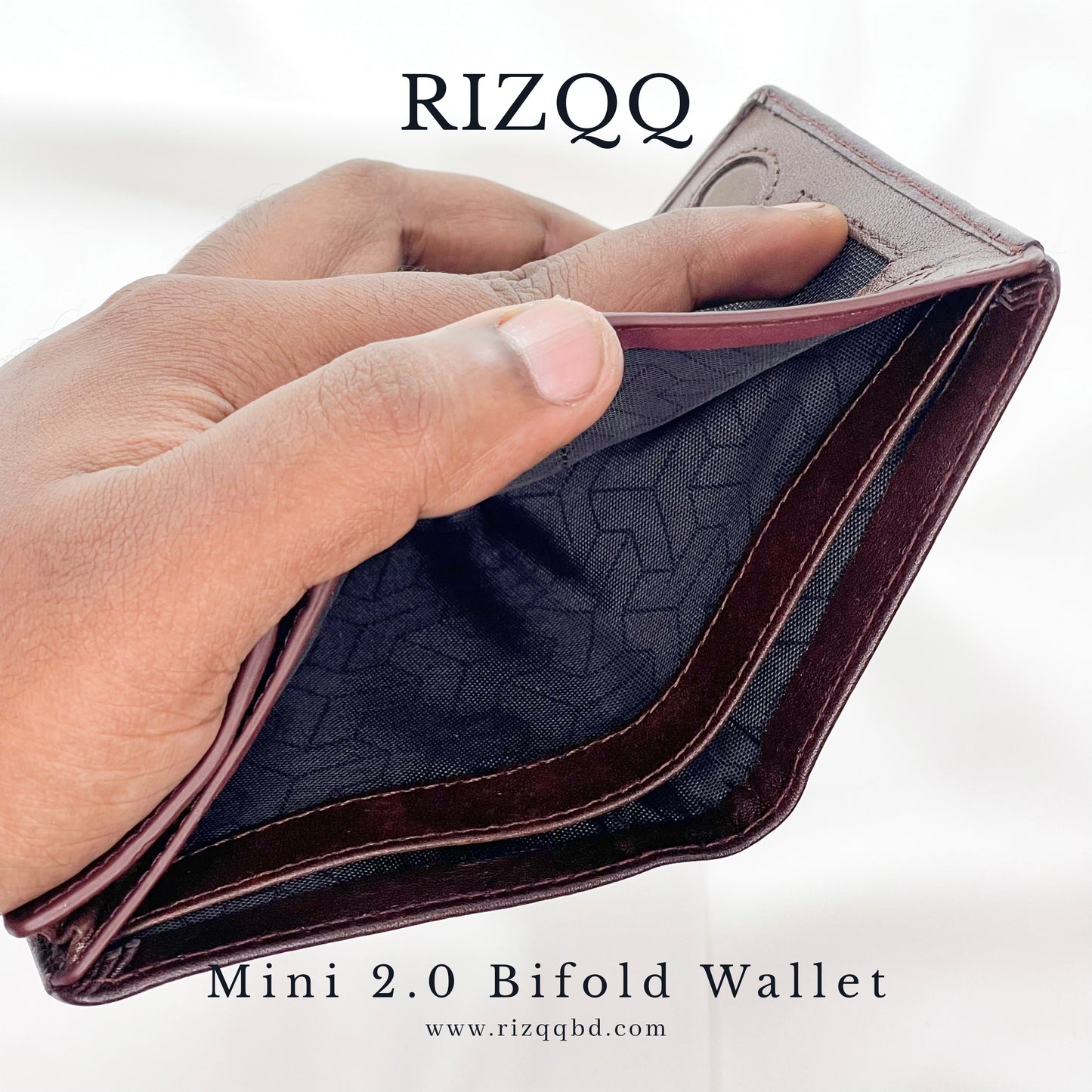 Mini 2.0 Bifold Wallet (Brown)