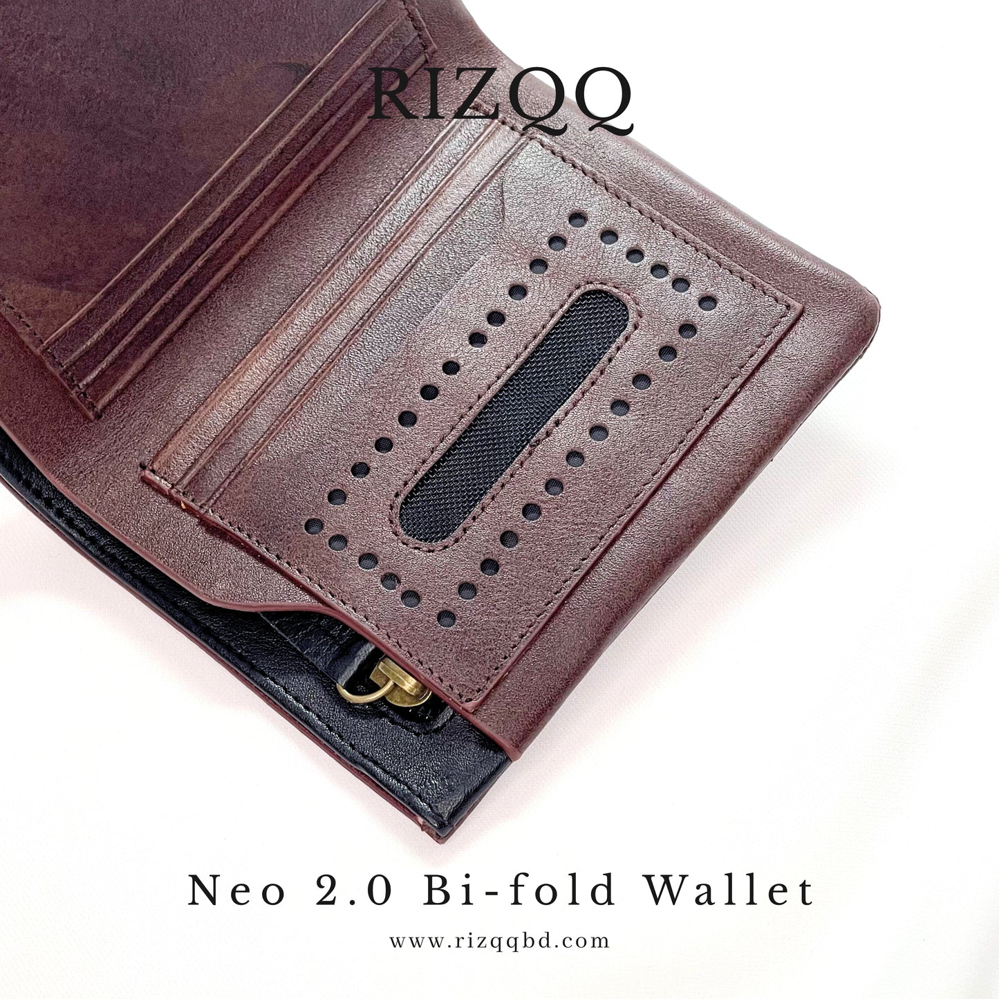Neo 2.0 Bifold Wallet (Brown)