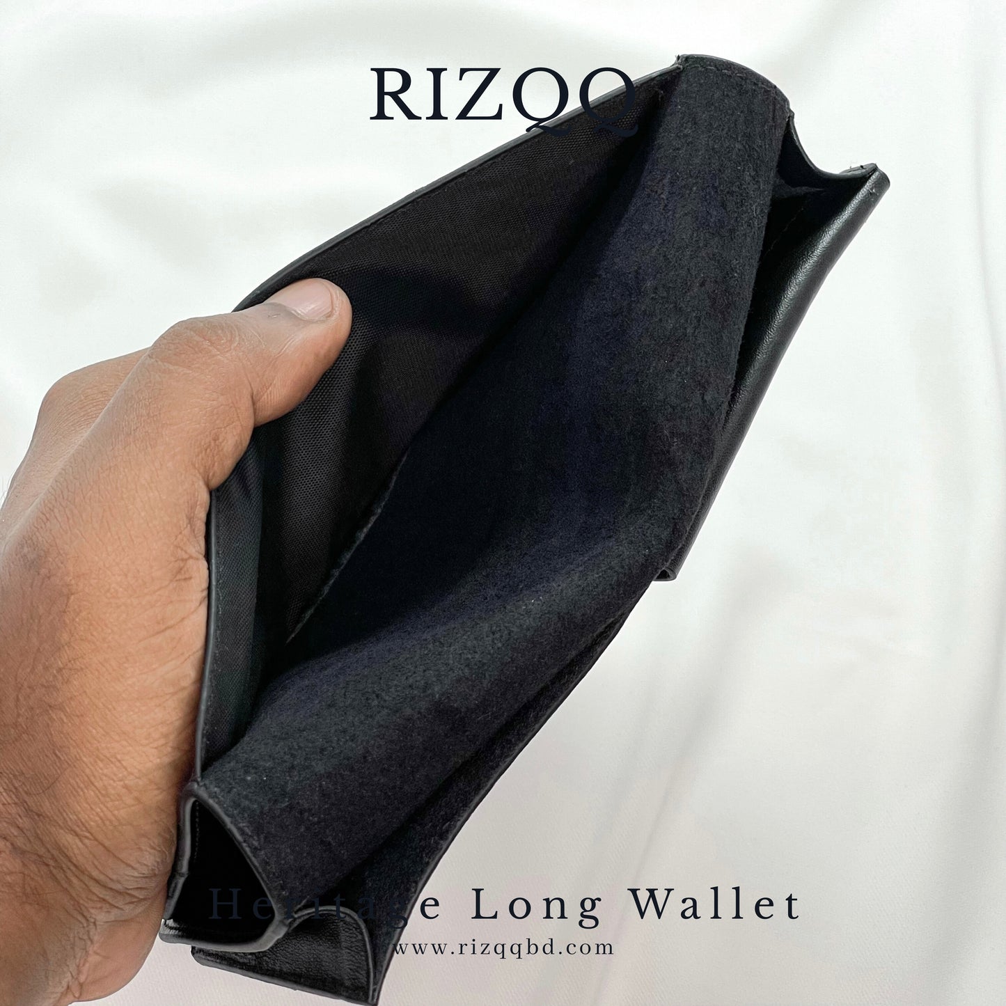 Heritage Long Wallet (Black)