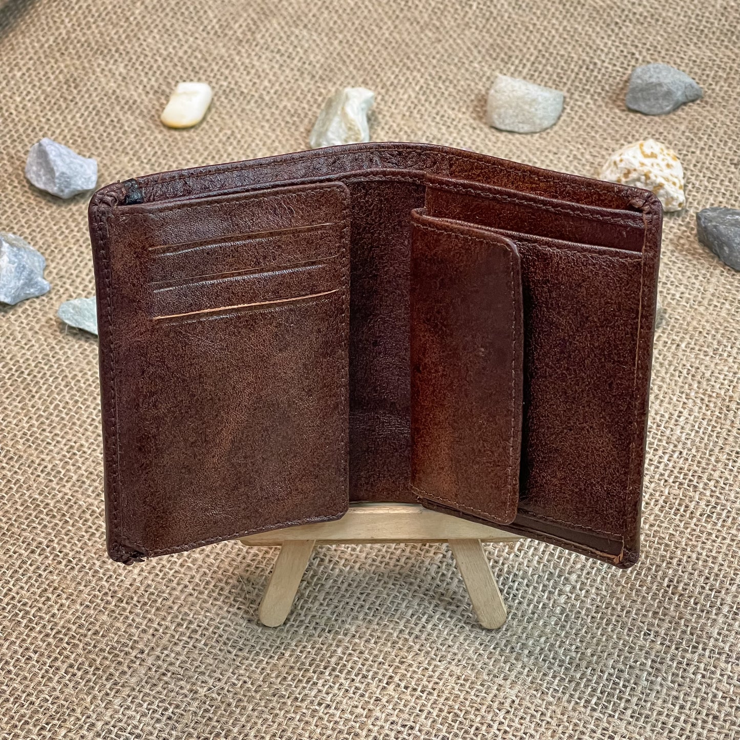 RizRegal Bifold Wallet (Brown)