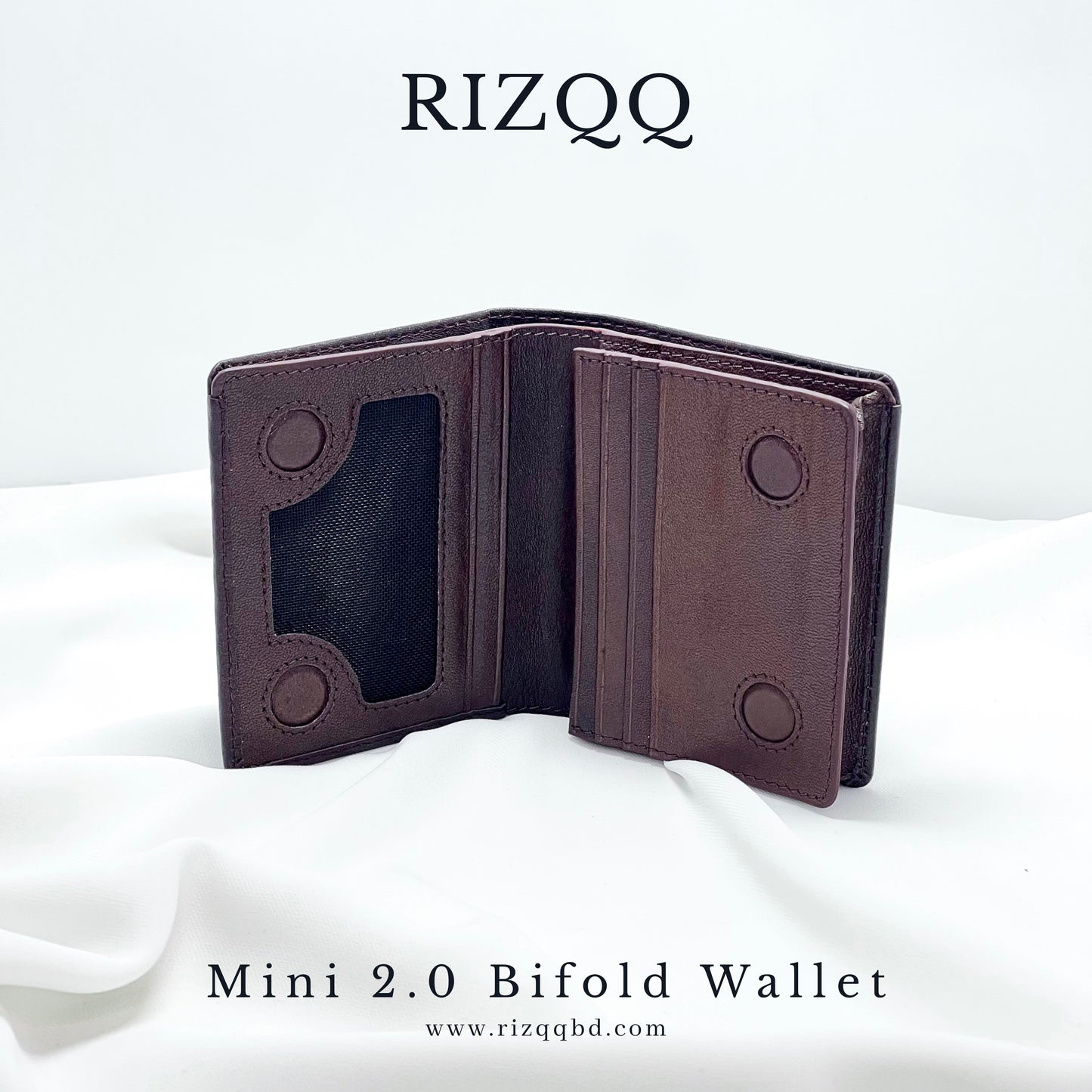 Mini 2.0 Bifold Wallet (Brown)