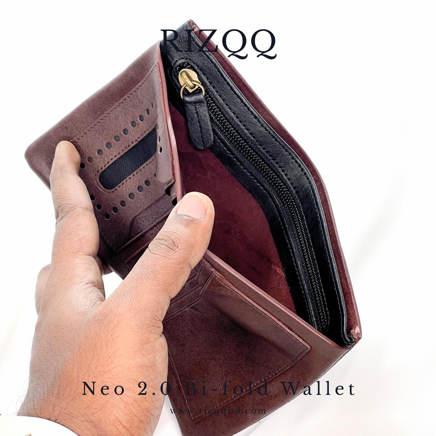 Neo 2.0 Bifold Wallet (Brown)