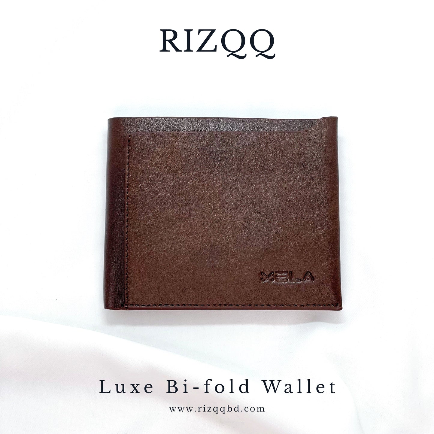 Luxe Bifold Wallet (Brown)