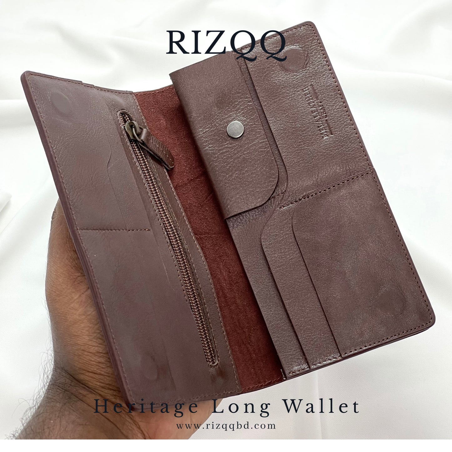 Heritage Long Wallet (Brown)