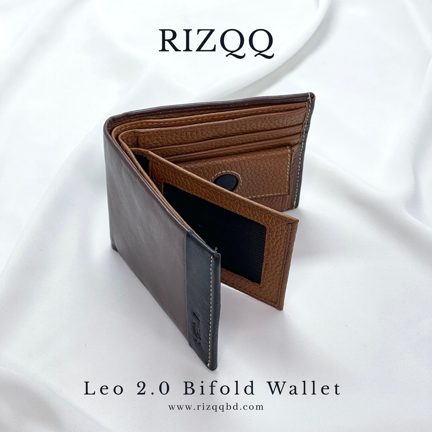 Leo 2.0 Bifold Wallet (Brown)