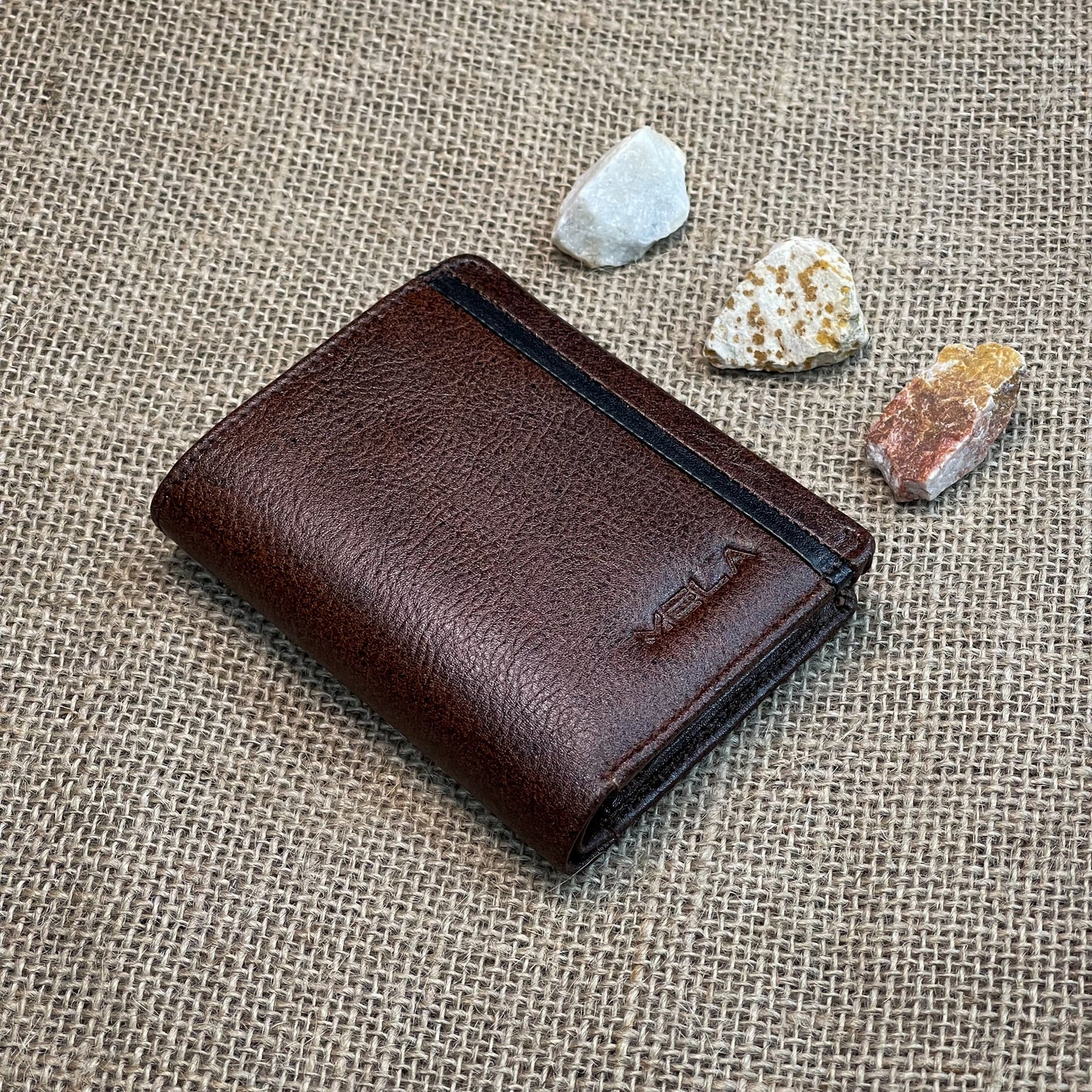 RizRegal Bifold Wallet (Brown)