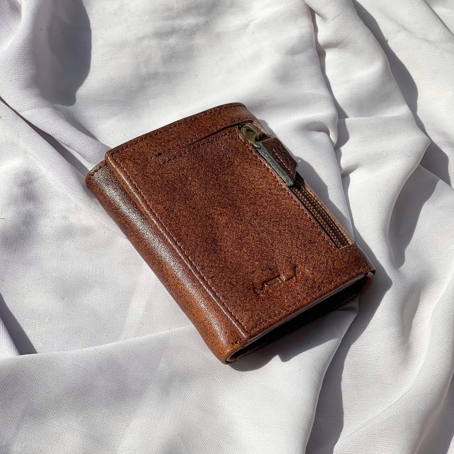 Treon Trifold Wallet (Brown)