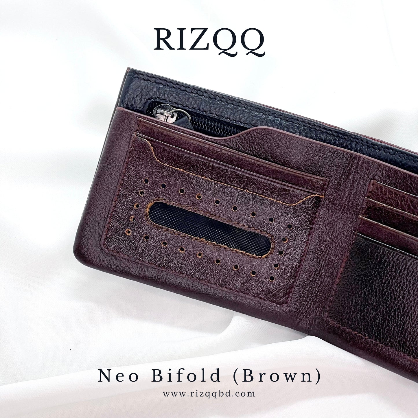Neo Bifold Wallet (Brown)