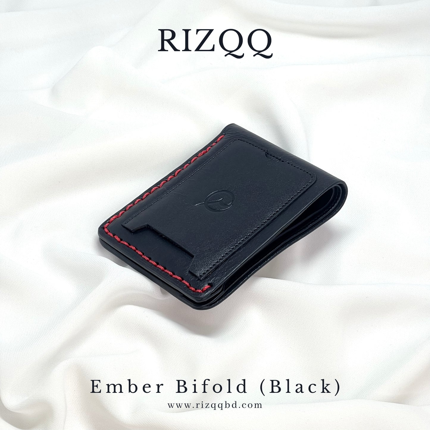 Ember Bifold Wallet (Black)