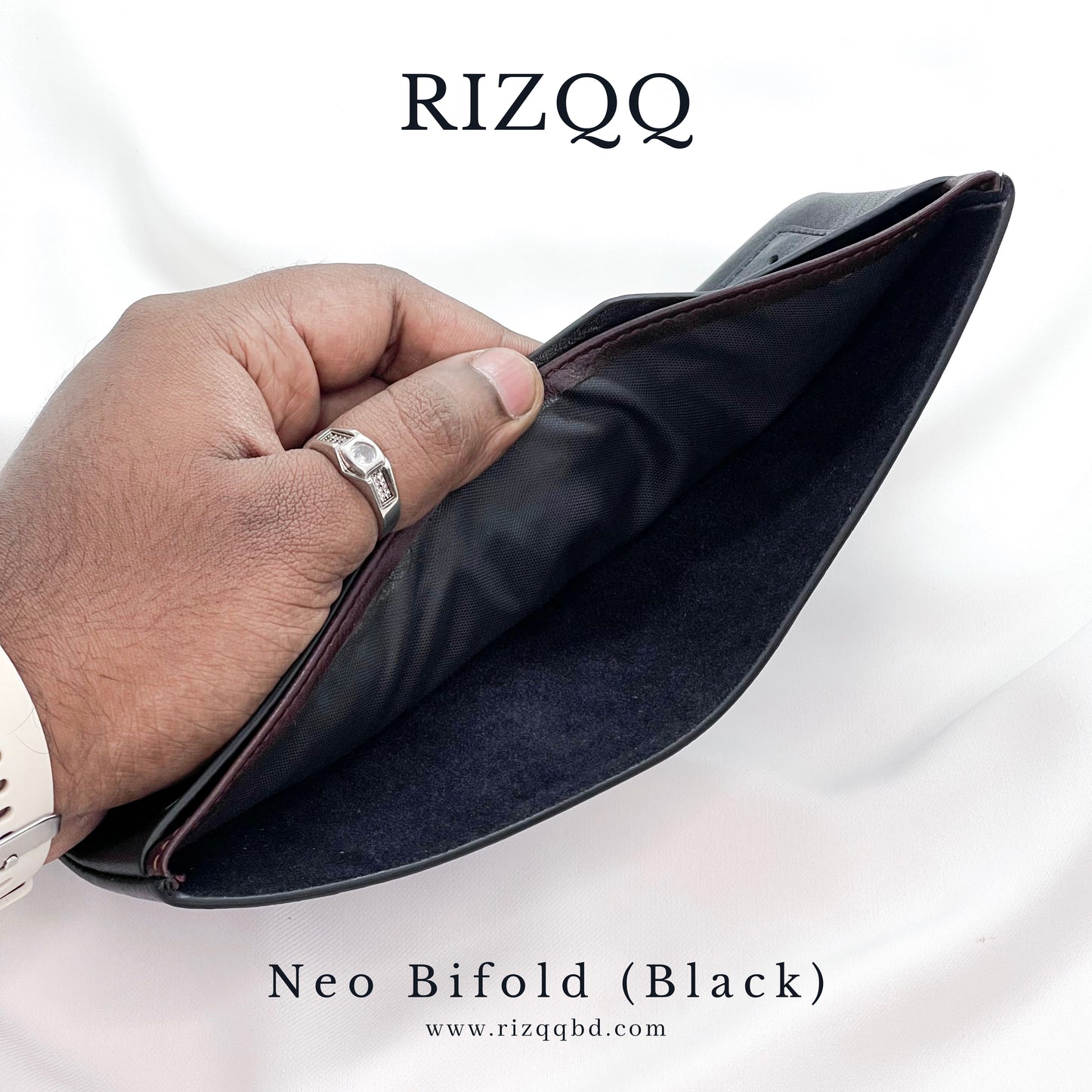 Neo Bifold Wallet (Black)