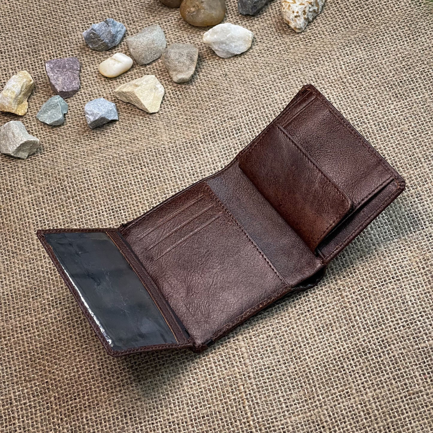 RizRegal Bifold Wallet (Brown)