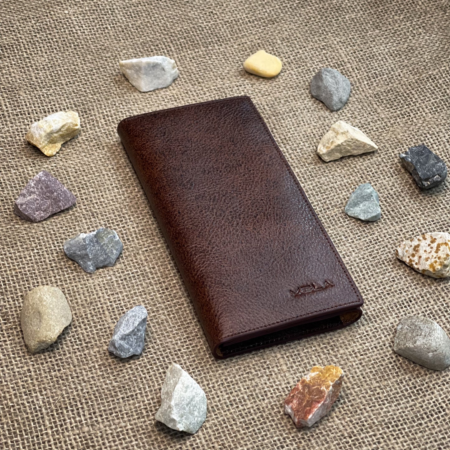 RizTimeless Long Wallet (Brown)