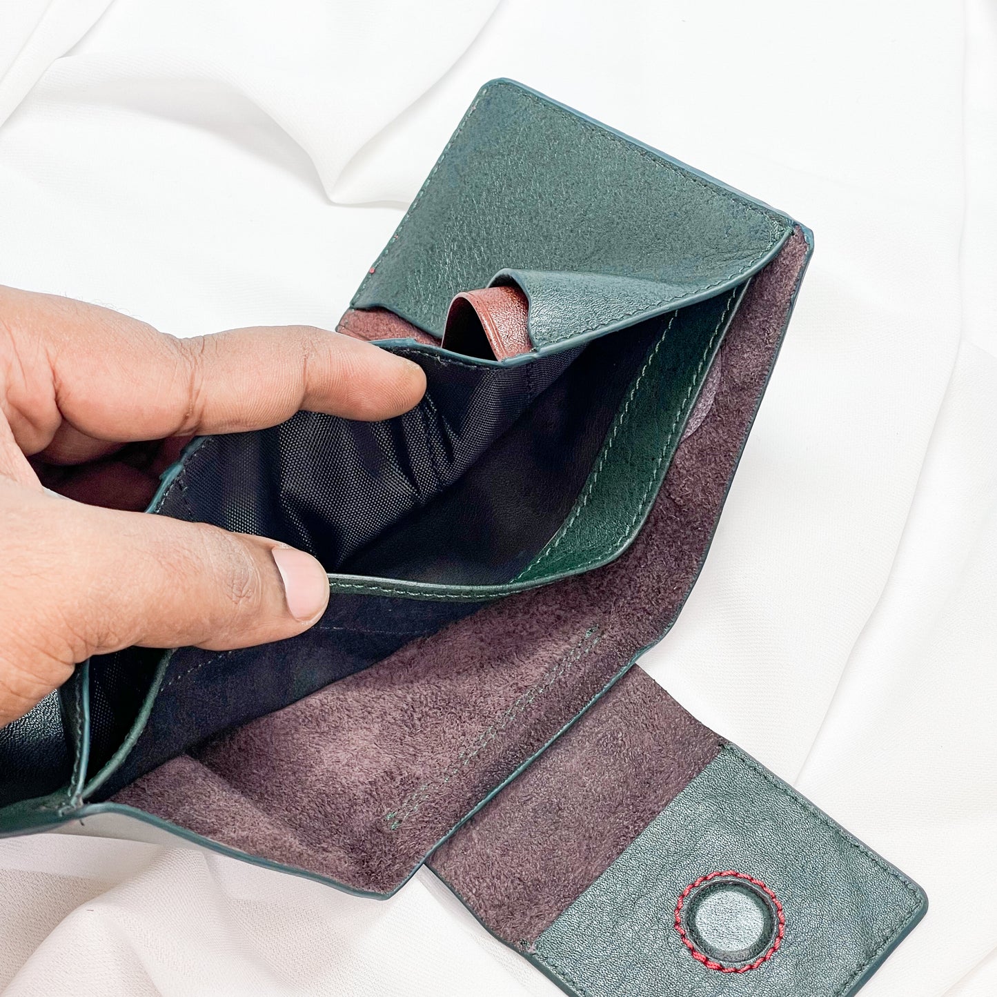 Vangaurd Trifold Wallet (Green)