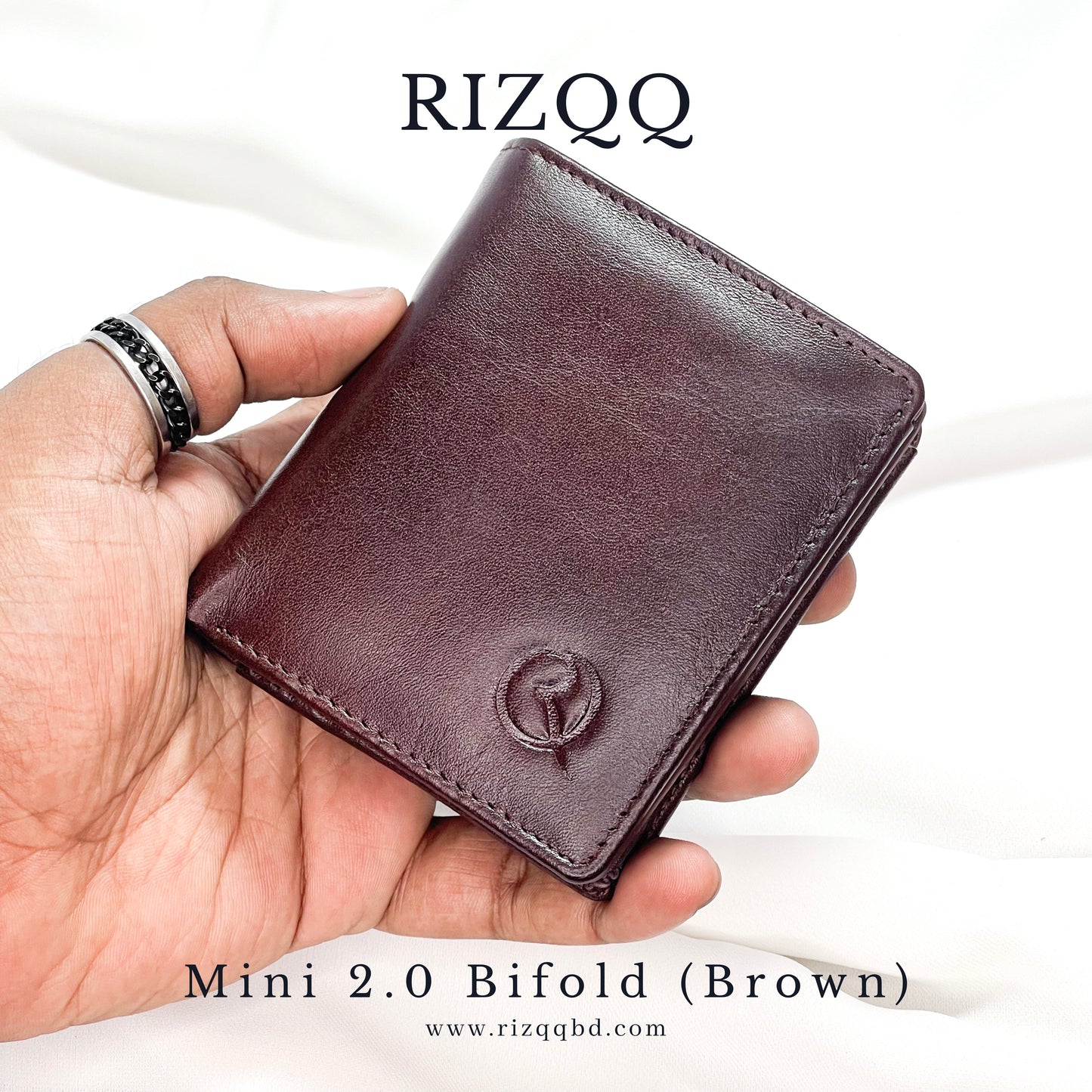 Mini 2.0 Bifold Wallet (Brown)