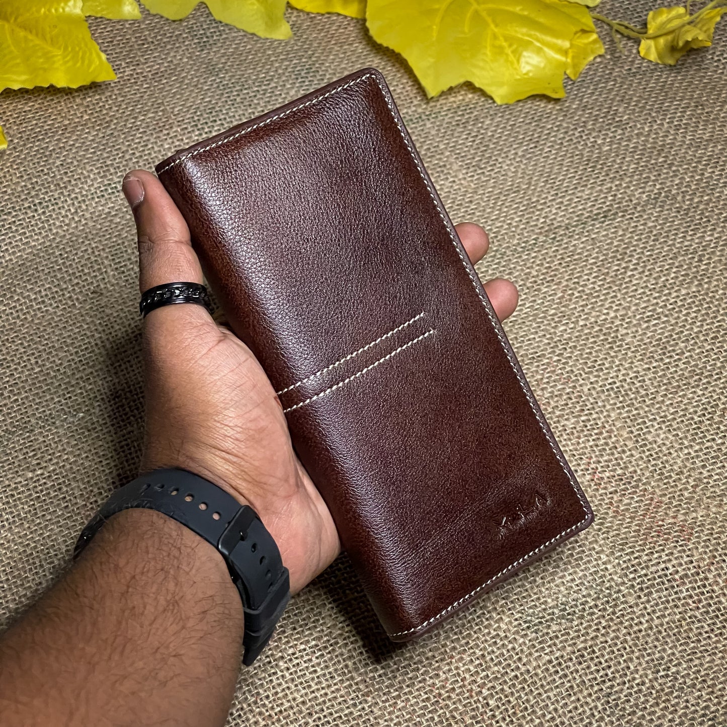 RizElite Long Wallet (Brown)