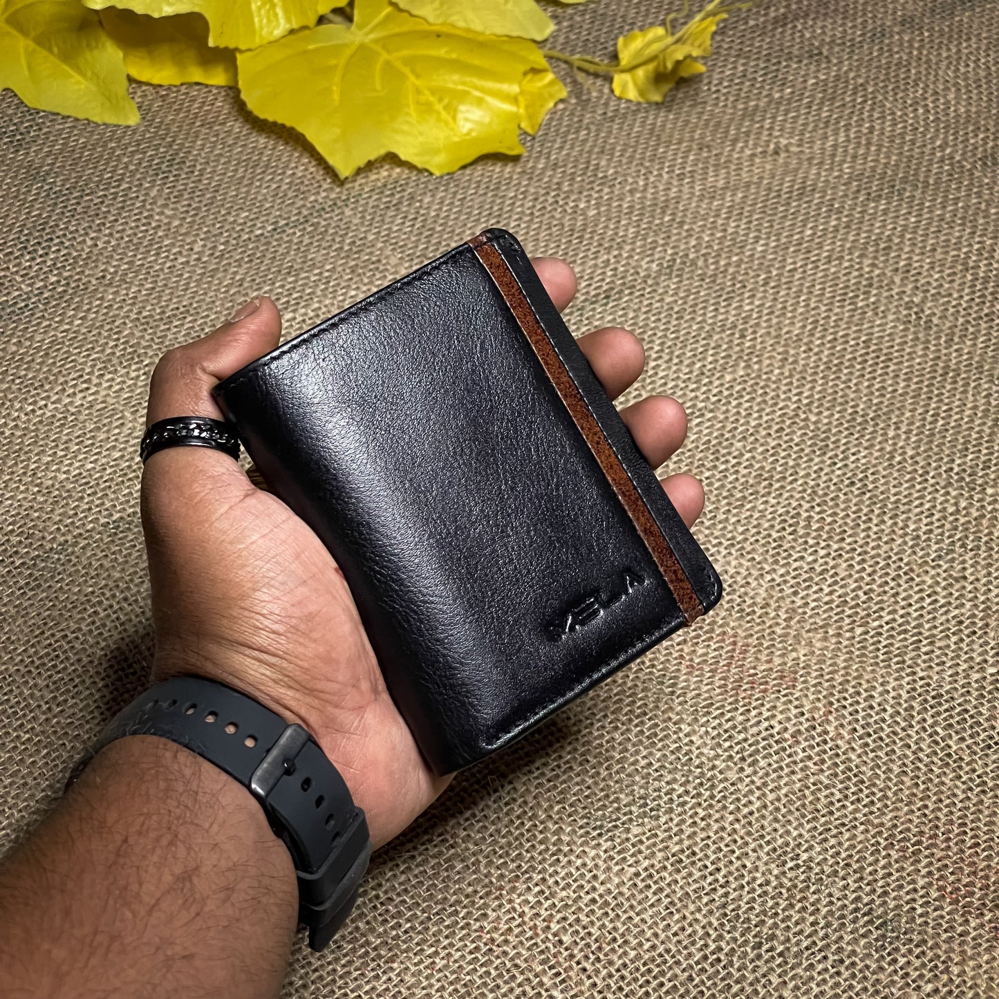 RizRegal Bifold Wallet (Black)