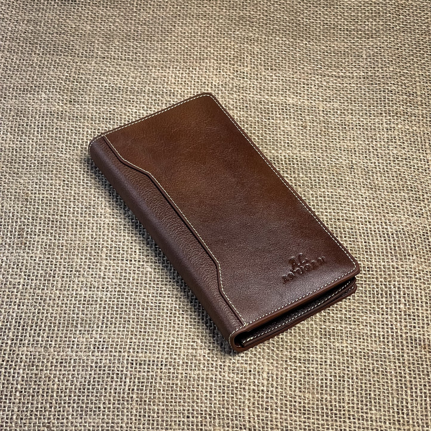 RizAtom Long Wallet (Brown)