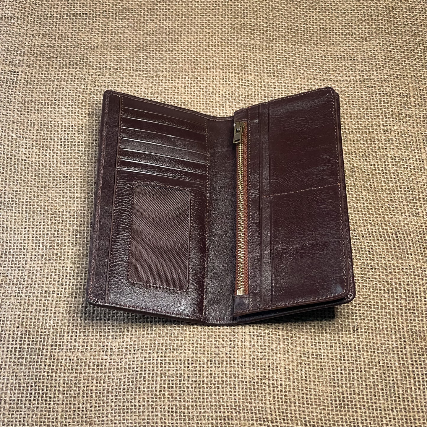 Classic Long Wallet (Chocolate)