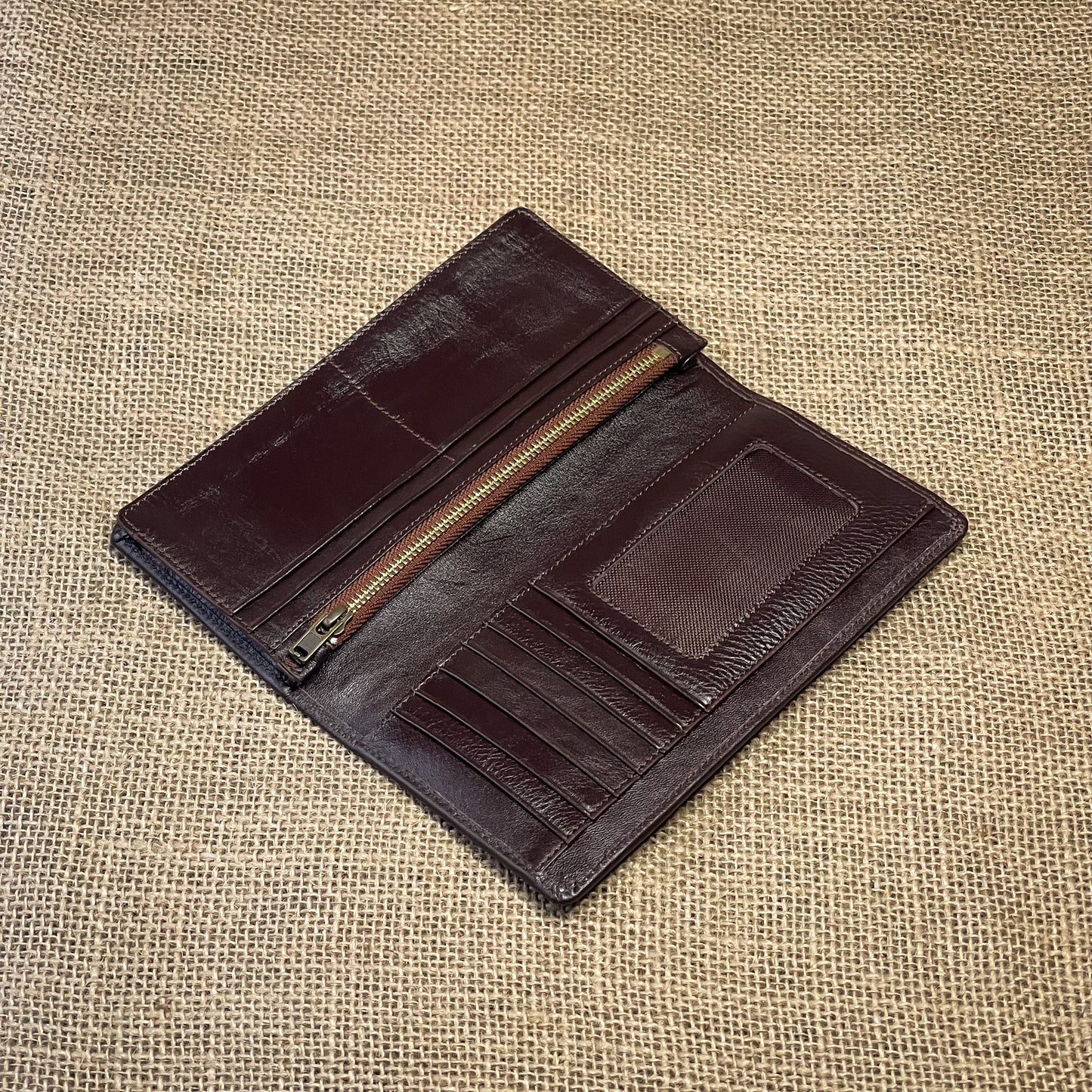 Classic Long Wallet (Chocolate)