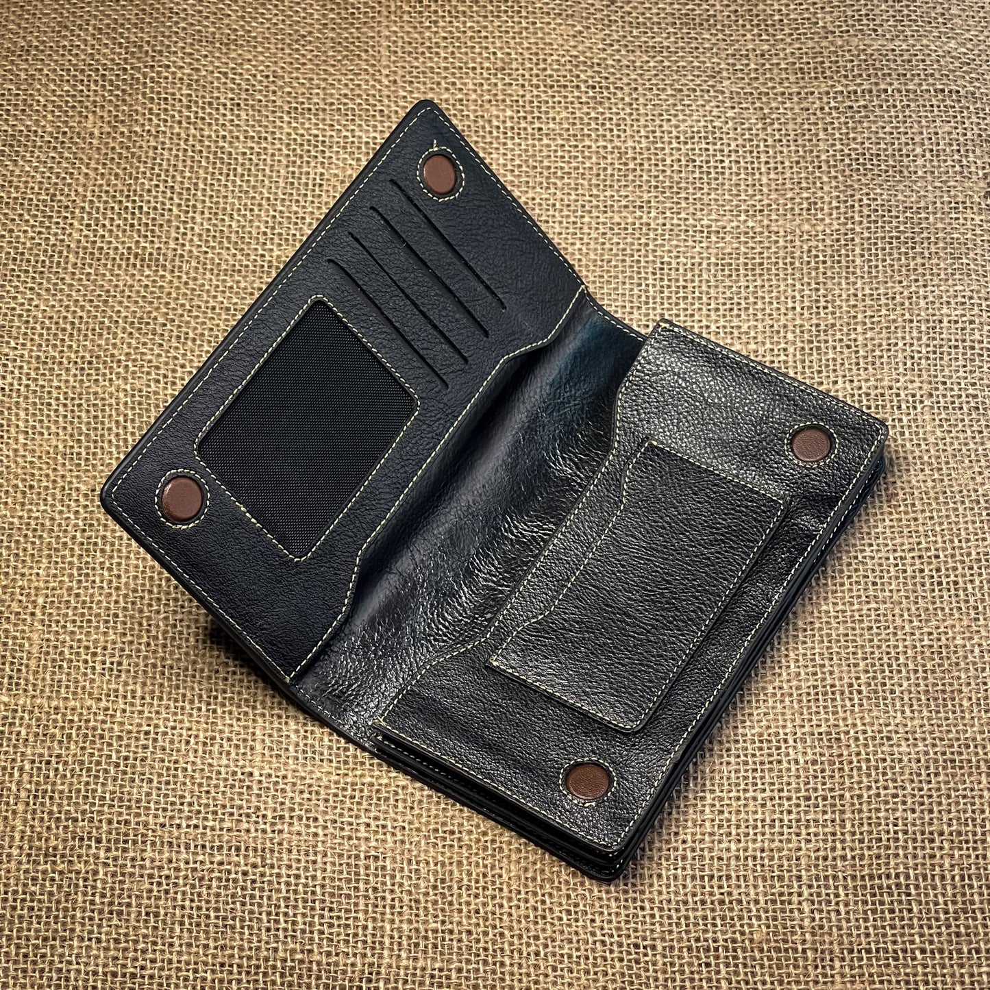 RizAtom Long Wallet (Black)