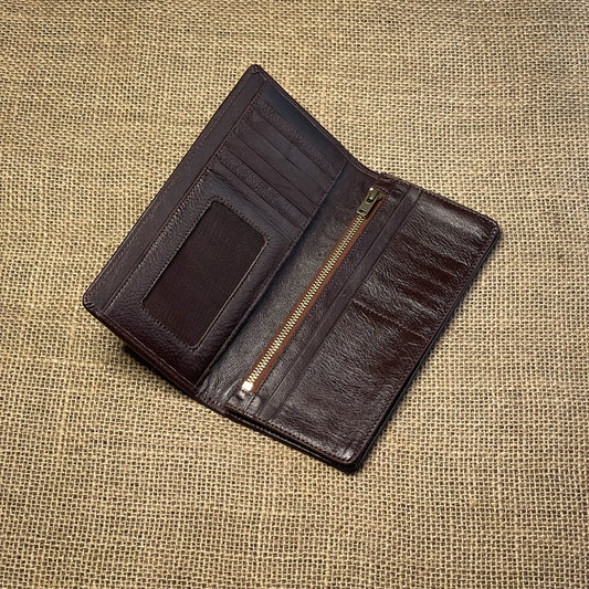 Classic Long Wallet (Chocolate)