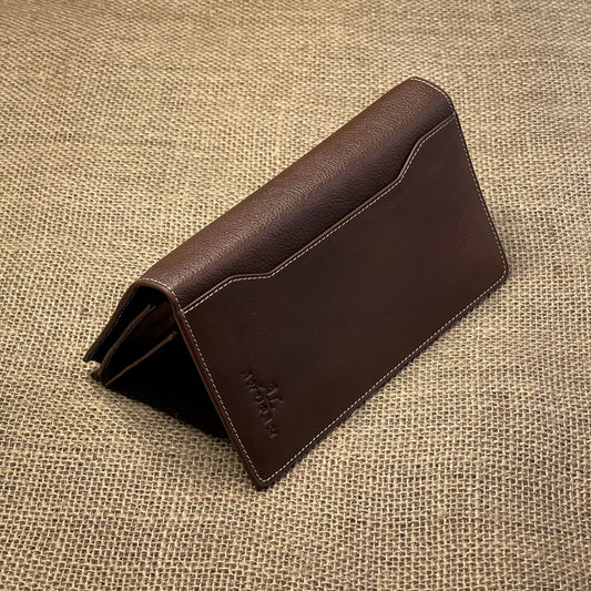 RizAtom Long Wallet (Brown)