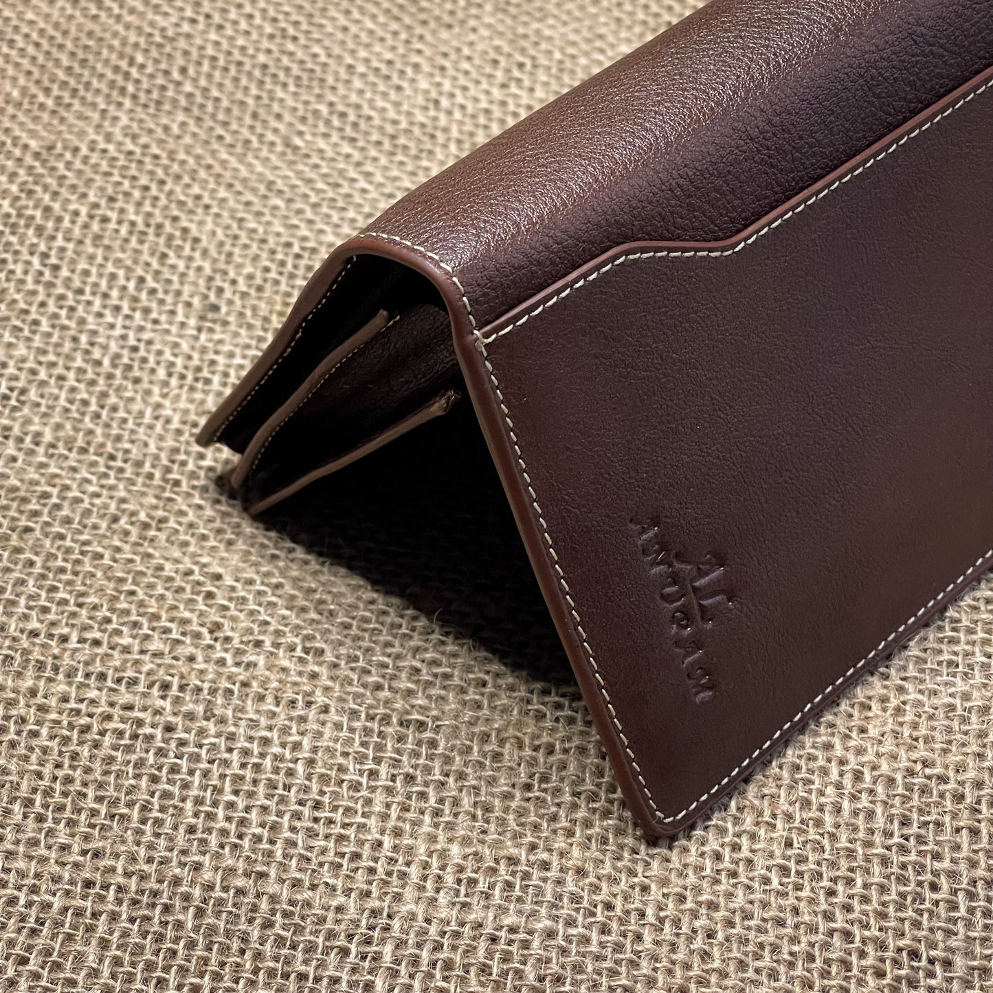 RizAtom Long Wallet (Brown)