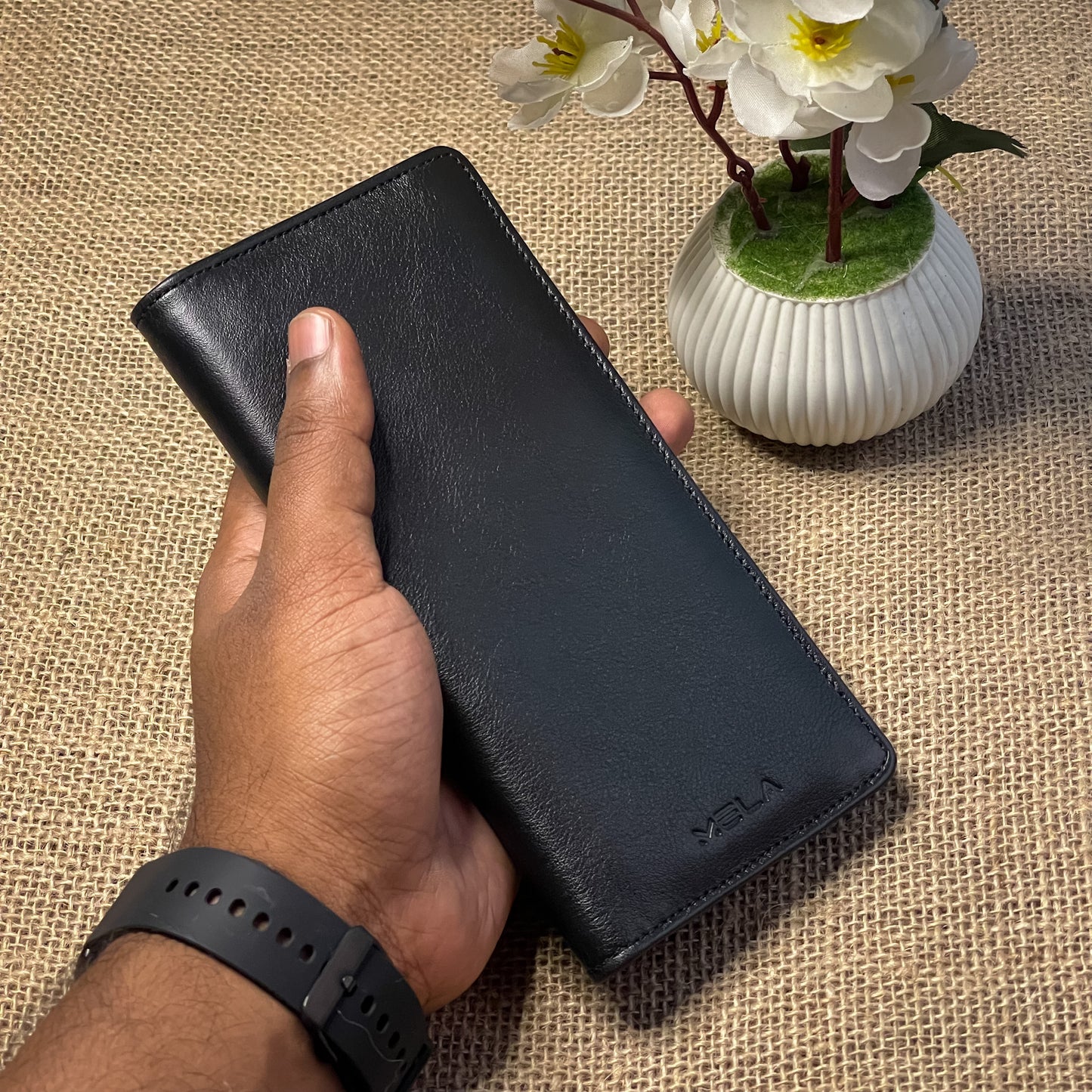 Classic Long wallet (Black)