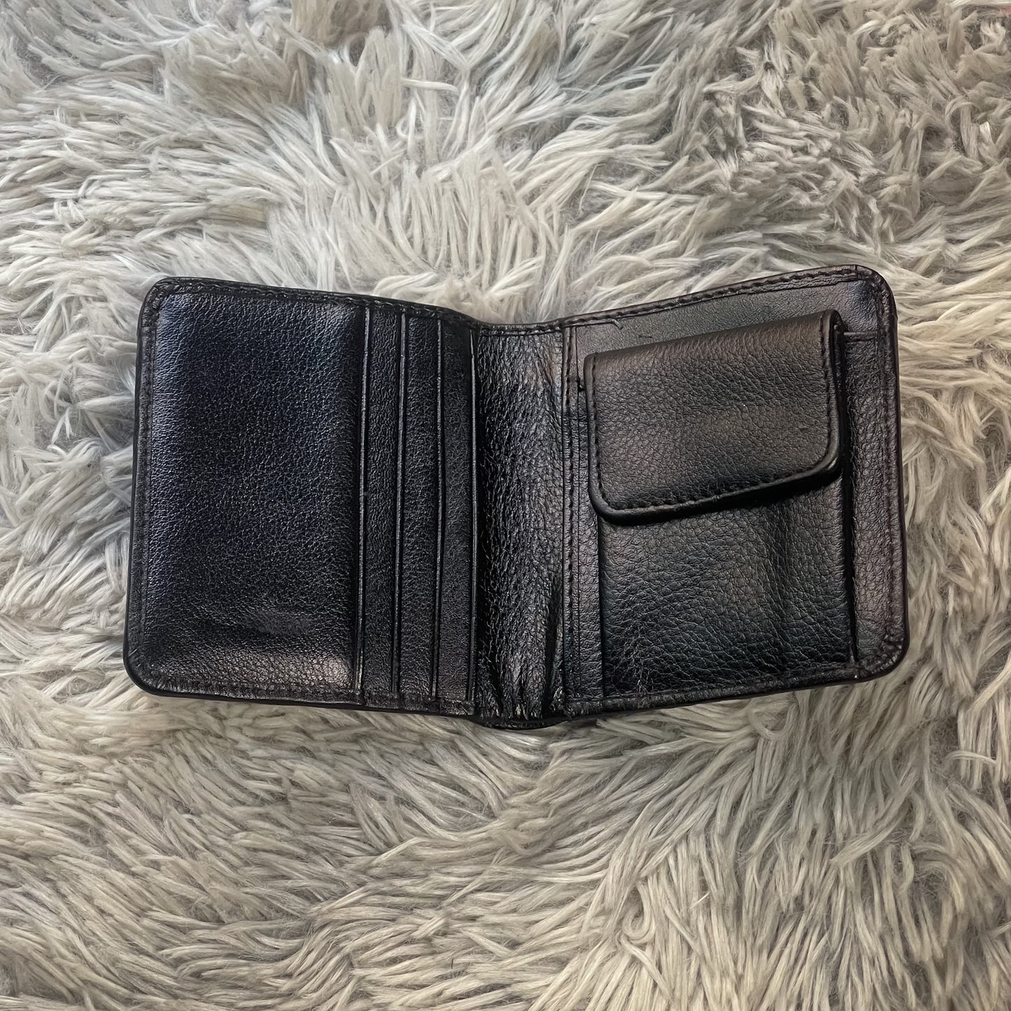 Mini Bifold Wallet (Black)