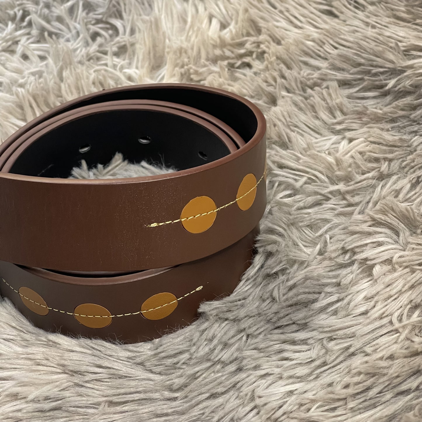 Rizz Brown Leather Belt